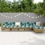 Garden sofa set 6 pieces impregnated pine wood by vidaXL, Garden sets - Ref: Foro24-3250863, Price: 351,43 €, Discount: %