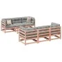 Garden sofa set 7 pieces solid Douglas fir wood by vidaXL, Garden sets - Ref: Foro24-3299299, Price: 392,08 €, Discount: %