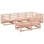 Garden sofa set 7 pieces solid Douglas fir wood by vidaXL, Garden sets - Ref: Foro24-3299491, Price: 406,62 €, Discount: %