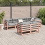 Garden sofa set 7 pieces solid Douglas fir wood by vidaXL, Garden sets - Ref: Foro24-3299491, Price: 411,87 €, Discount: %