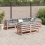 Garden sofa set 7 pieces solid Douglas fir wood by vidaXL, Garden sets - Ref: Foro24-3299491, Price: 406,62 €, Discount: %
