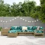 Garden sofa set 7 pieces impregnated pine wood by vidaXL, Garden sets - Ref: Foro24-3250979, Price: 456,00 €, Discount: %