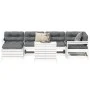 Garden sofa set 7 pieces solid white pine wood by vidaXL, Garden sets - Ref: Foro24-3250985, Price: 499,83 €, Discount: %