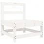 Garden sofa set 7 pieces solid white pine wood by vidaXL, Garden sets - Ref: Foro24-3250985, Price: 499,83 €, Discount: %