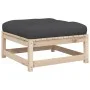 6-piece garden sofa set with solid pine wood cushions by vidaXL, Garden sets - Ref: Foro24-3299523, Price: 535,46 €, Discount: %