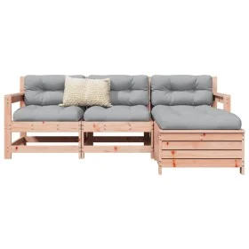 Gartensofa-Set 4-teilig aus massivem Douglasienholz von vidaXL, Gartensets - Ref: Foro24-3250802, Preis: 223,81 €, Rabatt: %
