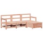 Garden sofa set 4 pieces solid Douglas fir wood by vidaXL, Garden sets - Ref: Foro24-3250802, Price: 226,46 €, Discount: %