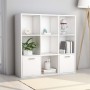 Weißes Sperrholzregal 98x30x98 cm von vidaXL, Bücherregale und Regale - Ref: Foro24-801116, Preis: 83,09 €, Rabatt: %