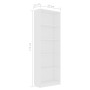 5-stöckiges Regal aus weißem Sperrholz, 60 x 24 x 175 cm von vidaXL, Bücherregale und Regale - Ref: Foro24-800882, Preis: 89,...