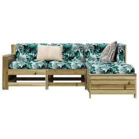 Garden sofa set 4 pieces impregnated pine wood by vidaXL, Garden sets - Ref: Foro24-3250771, Price: 277,43 €, Discount: %