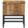 Solid mango wood bedside table 40x40x45 cm by vidaXL, Nightstands - Ref: Foro24-358911, Price: 64,12 €, Discount: %