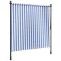 Außenrollo Stahlgewebe blau weiß 200x270 cm von vidaXL, Markisen - Ref: Foro24-368767, Preis: 72,09 €, Rabatt: %