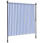 Außenrollo Stahlgewebe blau weiß 200x270 cm von vidaXL, Markisen - Ref: Foro24-368767, Preis: 76,45 €, Rabatt: %