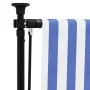Außenrollo Stahlgewebe blau weiß 200x270 cm von vidaXL, Markisen - Ref: Foro24-368767, Preis: 72,09 €, Rabatt: %