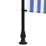 Außenrollo Stahlgewebe blau weiß 200x270 cm von vidaXL, Markisen - Ref: Foro24-368767, Preis: 72,09 €, Rabatt: %