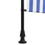 Außenrollo Stahlgewebe blau weiß 200x270 cm von vidaXL, Markisen - Ref: Foro24-368767, Preis: 76,45 €, Rabatt: %