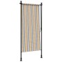 Yellow and white steel fabric exterior roller blind by vidaXL, Awnings - Ref: Foro24-368773, Price: 63,45 €, Discount: %