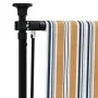Außenrollo aus gelbem und weißem Stahlgewebe von vidaXL, Markisen - Ref: Foro24-368773, Preis: 62,13 €, Rabatt: %