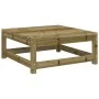 Set de sofás jardín 7 pzas con cojines madera pino impregnada de vidaXL, Conjuntos de jardín - Ref: Foro24-3299537, Precio: 6...