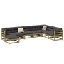 Gartensofa-Set 8-teilig aus imprägniertem Kiefernholz von vidaXL, Gartensets - Ref: Foro24-3299577, Preis: 470,47 €, Rabatt: %