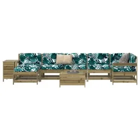 Garden sofa set 9 pieces impregnated pine wood by vidaXL, Garden sets - Ref: Foro24-3250695, Price: 522,77 €, Discount: %