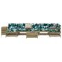 Garden sofa set 9 pieces impregnated pine wood by vidaXL, Garden sets - Ref: Foro24-3250695, Price: 537,17 €, Discount: %