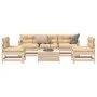 Garden sofa set 6 pieces solid pine wood by vidaXL, Garden sets - Ref: Foro24-3250744, Price: 349,41 €, Discount: %
