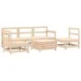 Garden sofa set 6 pieces solid pine wood by vidaXL, Garden sets - Ref: Foro24-3250744, Price: 349,41 €, Discount: %