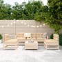 Juego de sofás de jardín 6 piezas madera maciza de pino de vidaXL, Conjuntos de jardín - Ref: Foro24-3250744, Precio: 354,38 ...