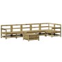 Garden sofa set 7 pieces impregnated pine wood by vidaXL, Garden sets - Ref: Foro24-3250907, Price: 422,70 €, Discount: %
