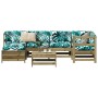 Garden sofa set 7 pieces impregnated pine wood by vidaXL, Garden sets - Ref: Foro24-3250911, Price: 432,24 €, Discount: %