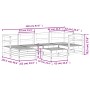 Garden sofa set 7 pieces impregnated pine wood by vidaXL, Garden sets - Ref: Foro24-3250911, Price: 432,24 €, Discount: %