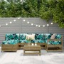 Garden sofa set 7 pieces impregnated pine wood by vidaXL, Garden sets - Ref: Foro24-3250951, Price: 414,38 €, Discount: %