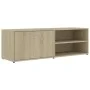TV-Schrank aus eichenfarbenem Sperrholz, 120 x 34 x 37 cm von vidaXL, TV-Möbel - Ref: Foro24-801155, Preis: 56,60 €, Rabatt: %