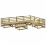 Garden sofa set 7 pieces impregnated pine wood by vidaXL, Garden sets - Ref: Foro24-3299466, Price: 405,88 €, Discount: %