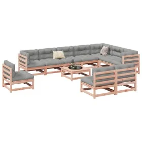 Gartensofa-Set 11-teilig aus massivem Douglasienholz von vidaXL, Gartensets - Ref: Foro24-3299487, Preis: 598,90 €, Rabatt: %