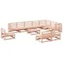 Gartensofa-Set 11-teilig aus massivem Douglasienholz von vidaXL, Gartensets - Ref: Foro24-3299487, Preis: 599,11 €, Rabatt: %