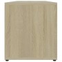 TV-Schrank aus eichenfarbenem Sperrholz, 120 x 34 x 37 cm von vidaXL, TV-Möbel - Ref: Foro24-801155, Preis: 57,40 €, Rabatt: %