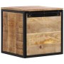 Mesita de noche madera maciza de mango 40x35x40 cm