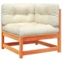 7-piece garden sofa set with wax-brown pine wood cushions by vidaXL, Garden sets - Ref: Foro24-3299619, Price: 847,02 €, Disc...