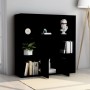 Black plywood shelf 98x30x98 cm by vidaXL, Bookcases and shelves - Ref: Foro24-801117, Price: 83,68 €, Discount: %