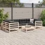 Garden sofa set 7 pieces solid pine wood by vidaXL, Garden sets - Ref: Foro24-3299308, Price: 420,41 €, Discount: %