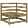 Gartensofa-Set 8-teilig aus imprägniertem Kiefernholz von vidaXL, Gartensets - Ref: Foro24-3299322, Preis: 466,14 €, Rabatt: %
