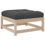 8-piece garden sofa set with solid pine wood cushions by vidaXL, Garden sets - Ref: Foro24-3299556, Price: 722,60 €, Discount: %