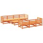 Garden sofa set 8 pieces solid pine wood wax brown by vidaXL, Garden sets - Ref: Foro24-3299320, Price: 503,74 €, Discount: %