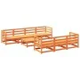 Garden sofa set 8 pieces solid pine wood wax brown by vidaXL, Garden sets - Ref: Foro24-3299320, Price: 497,19 €, Discount: %