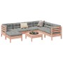 8-piece garden sofa set with Douglas fir wood cushions by vidaXL, Garden sets - Ref: Foro24-3299561, Price: 689,60 €, Discoun...