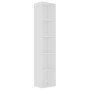 White plywood bookcase shelf 40x30x189 cm by vidaXL, Bookcases and shelves - Ref: Foro24-800954, Price: 83,90 €, Discount: %