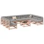 Garden sofa set 10 pieces solid Douglas fir wood by vidaXL, Garden sets - Ref: Foro24-3299594, Price: 535,43 €, Discount: %