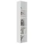 White plywood bookcase shelf 40x30x189 cm by vidaXL, Bookcases and shelves - Ref: Foro24-800954, Price: 83,90 €, Discount: %
